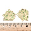 Alloy Enamel Pendants ENAM-I082-01G-04-3