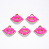 Alloy Enamel Pendants ENAM-S121-093A-2