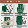 Silicone Clay Texture Mat AJEW-WH0447-040-3