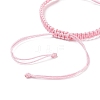 2Pcs Nylon Braided Bracelet Makings BJEW-JB07525-02-10