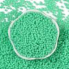 Opaque Acrylic Beads SACR-A007-01B-23-2