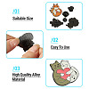 6Pcs 6 Styles Mixed Shapes Enamel Pins JEWB-TA0001-31-3