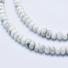 Natural Howlite Beads Strands G-P353-04-4mm-3