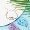 6 Bundle 6 Colors Nylon Thread Nylon String for Beading Jewelry Making NWIR-FS0001-01B-5