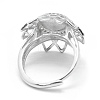 925 Sterling Silver Finger Ring Components STER-E060-64-4