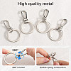 Alloy Swivel Lobster Claw Clasps FIND-SP0003-36-4