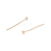 Brass Ball Head Pins KK-WH0058-02A-G02-2