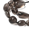 Natural Obsidian Beads Strands LS-G-P497-01A-15-7