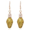 Christmas Theme Alloy Plastic Dangle Earrings FS-WG6FBD6-23-1