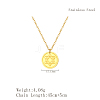 Stylish Stainless Steel Star of David Pendant Necklace for Women's Daily Wear NW9851-1-3