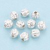 925 Sterling Silver Beads STER-N017-24A-S-1