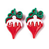 Christmas Decorations Theme Opaque Resin Decoden Cabochons LS-RESI-Z026-01I-1