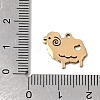 201 Stainless Steel Pendants SA-CBA5D64-09G-3