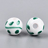 Handmade Porcelain Beads PORC-N012-12D-2