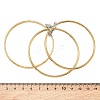 Two Tone 304 Stainless Steel Multi-strand Bangles for Women BJEW-F540-06GP-5