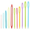 11Pcs Plastic Big Eye Needle for Sewing TOOL-FS0001-06-1