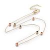 304 Stainless Steel Necklaces NJEW-E135-06G-1
