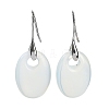 Opalite Dangle Earrings EJEW-C119-04P-08-2