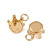 304 Stainless Steel Pendant Rhinestone Claw Charms Settings STAS-B121-01A-G-2