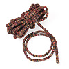 5M Ethnic Style Nylon Braided Round Cords OCOR-TA0003-21D-1