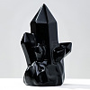 Synthetic Obsidian Pillar Sculpture PW-WG85EDA-05-1