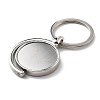 Zinc Alloy Rotating Keychain Clasps FIND-G088-01B-3