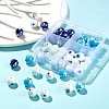 60Pcs 4 Colors Handmade Porcelain Ceramic Beads PORC-LS0001-02-5