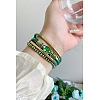 Boho Style Imitation Leather Cord Multi-strand Bracelets for Women WGE9E9B-07-1