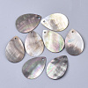 Black Lip Shell Pendants SSHEL-S251-35C-1
