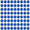 Spray Painted ABS Plastic Imitation Pearl Beads OACR-PA0001-38B-01-7