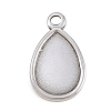 304 Stainless Steel Pendant Cabochon Settings STAS-D264-08B-P-1