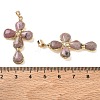 Natural Rhodonite Pendants GG-CBA9F30-02G-14-3