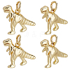 10Pcs Rack Plating Brass Pendants KK-BBC0017-14-1