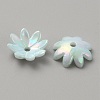 Plating Iridescent Opaque Acrylic Bead Caps SACR-TAC0012-01D-2