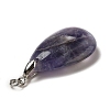 Natural Amethyst Pendants G-H286-04P-02-4