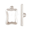 Brass Toggle Clasps KK-G548-41P-04-3