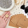 DIY Morse Code CCB Plastic Beads Bracelets Making Kits DIY-DC0003-90B-3