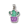 Brass Enamel Pendants LS-FIND-I054-01A-P-1