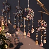 Raw Natural Mixed Stone Nuggests Hanging Ornaments PW-WGD0D6D-01-1