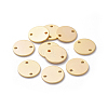 Brass Links connectors X-KK-T025-17G-1