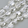 Natural Quartz Crystal Beads Strands G-Q952-09-8x10-1