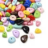 Opaque Acrylic Beads OACR-H058-01-1