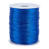 Round Polyester Cords Macrame Thread OCOR-WH0105-038C-1