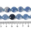 Dyed & Heated Natural Blue Aventurine Beads Strands G-C116-A57-01-5