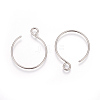 304 Stainless Steel Earring Hooks STAS-L216-02A-P-1