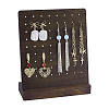 Detachable Wood Earring Display Stands EDIS-WH0011-07-1