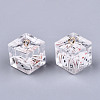 Transparent Epoxy Resin Pendants X-CRES-N025-10A-2