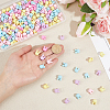 200Pcs Opaque Acrylic Beads OACR-HY0001-28-3