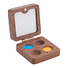 Wood Watercolor Paints Tins Box AJEW-WH0542-84A-1