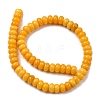 Dyed Natural White Jade Beads Strands G-G107-A23-01-2